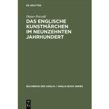 Das englische Kunstmrchen im neunzehnten Jahrhundert Buchreihe Der Anglia Anglia Book