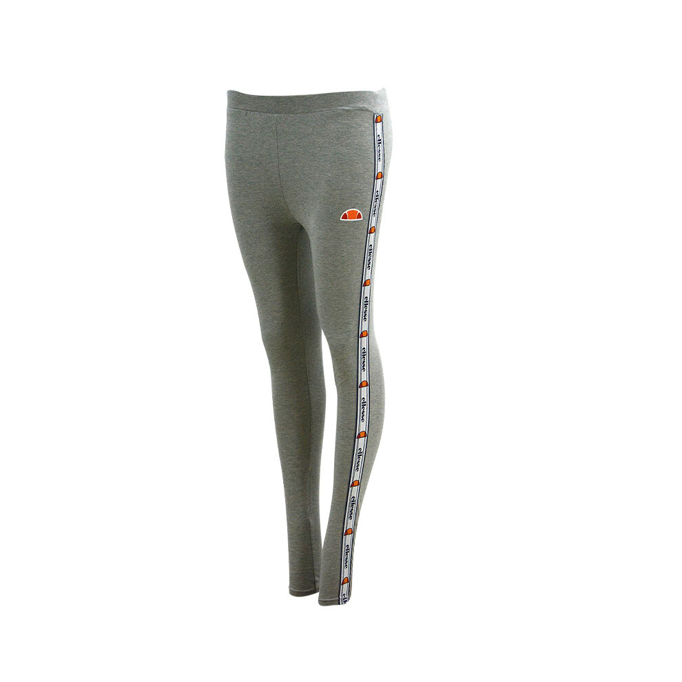 (Grey, UK 4) ELLESSE Womens Leggings Ladies Workout Sportswear