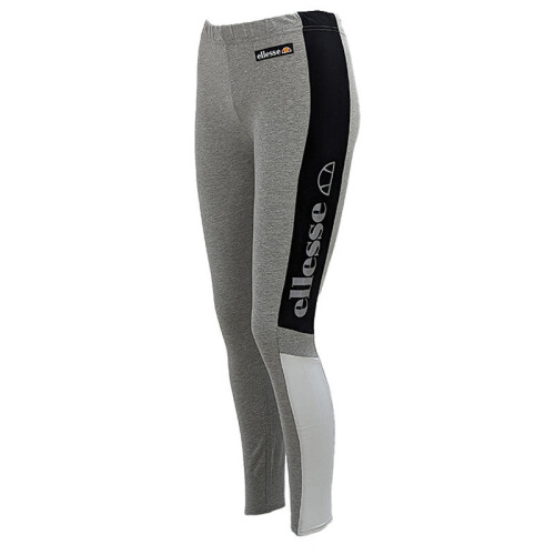 (Grey and Black, UK 10) ELLESSE Womens Leggings Ladies Workout Sportswear