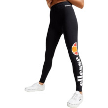 (Black and Orange, UK 4) ELLESSE Womens Leggings Ladies Workout Sportswear