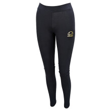 (Black and Gold, UK 12) ELLESSE Womens Leggings Ladies Workout Sportswear