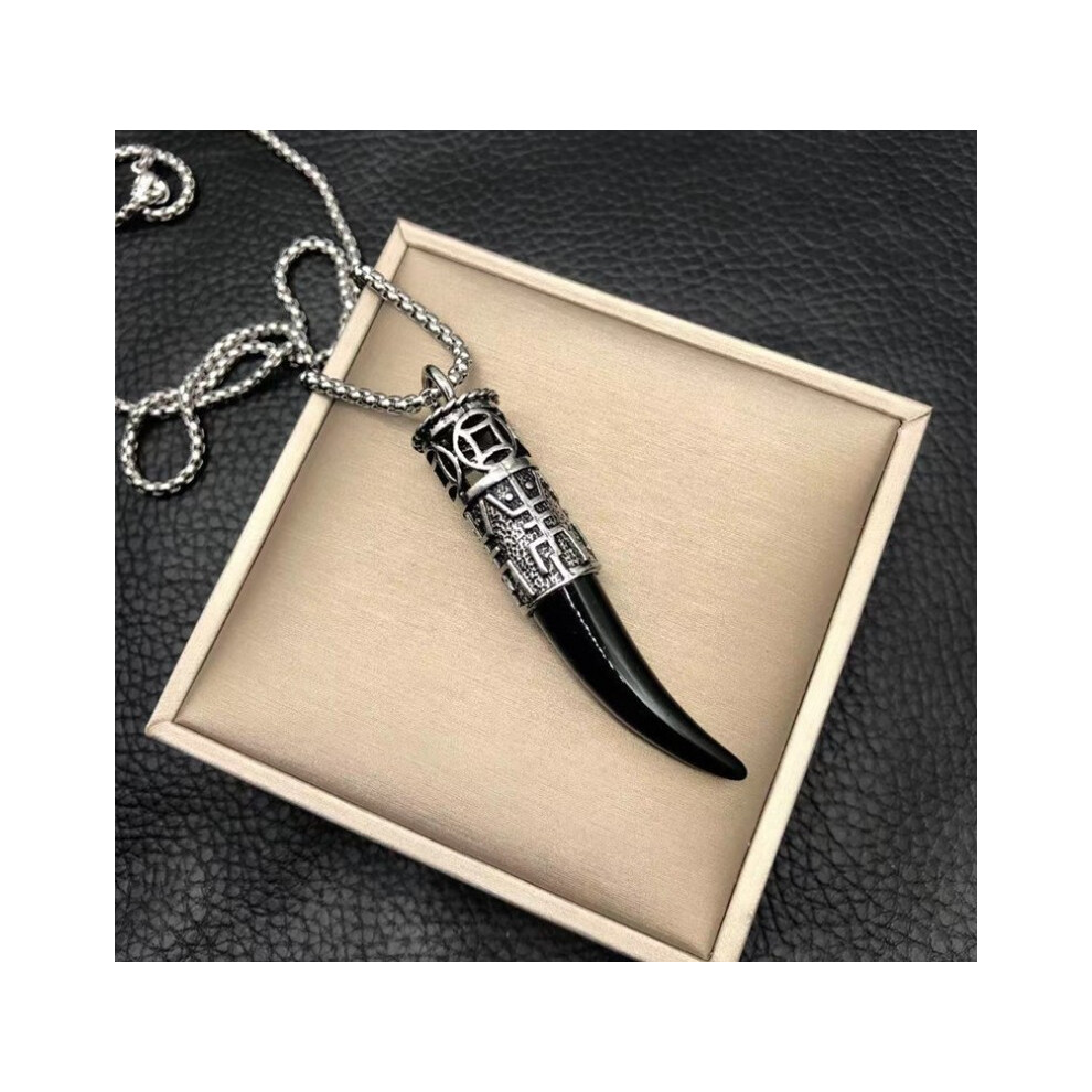 Necklace boys hip hop jewelry overbearing skull simple pendant