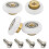 4x Replacement Shower Door Rollers/runners/wheels 19mm Diameter 3