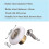 4x Replacement Shower Door Rollers/runners/wheels 19mm Diameter 2