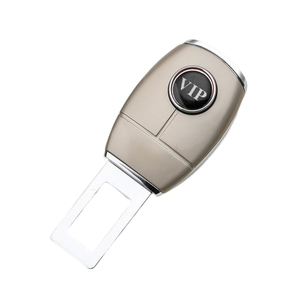 Car Seat Belt Clip VIP Letters Thickened Universal Extender Safety Seat Belt Lock Buckle Plug Auto A