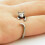 (Silvery, Adjustable Opening) Cute Silvery Mouse Shape Ring, Adjustable Comfortable Fit 1