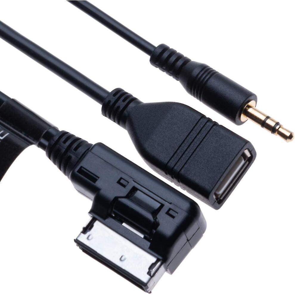 Ami Mdi To Aux 3.5mm To Usb Music Media Interface Cable Adapter