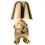 (MR.WHY) Bedside Touch Control Table Lamp, Golden Decor Thinker Statue LED Table Lamp 1