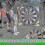 Golf game with golf ball with chipping mat 4