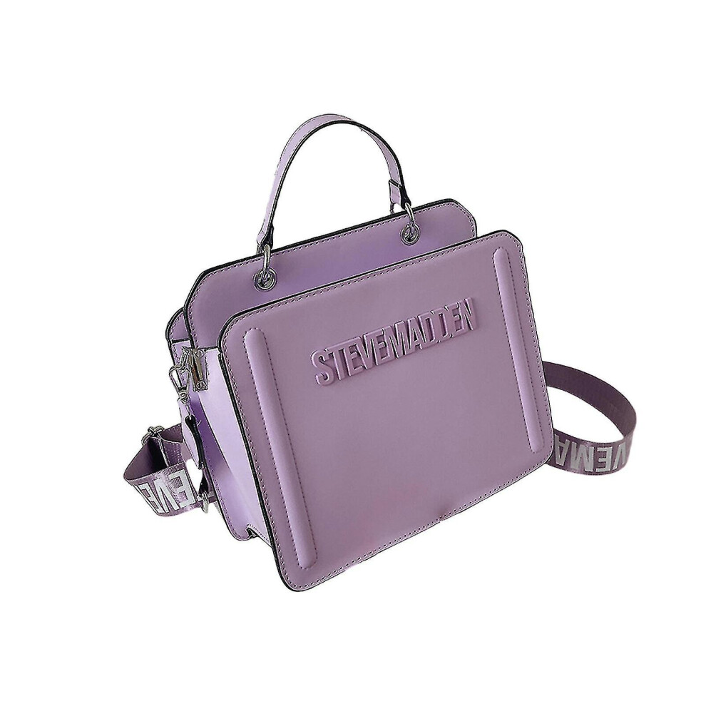 (African purple) Fashion Square Bag Womens High Quality One Shoulder Crossbody Bag-yvan