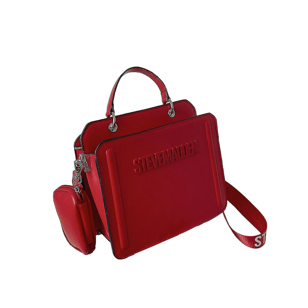 (Apple Red) Fashion Square Bag Womens High Quality One Shoulder Crossbody Bag-yvan
