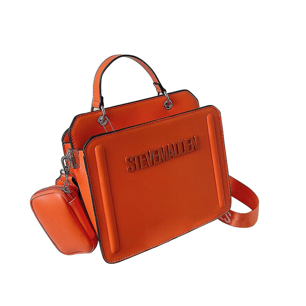 (Atomic Orange) Fashion Square Bag Womens High Quality One Shoulder Crossbody Bag-yvan