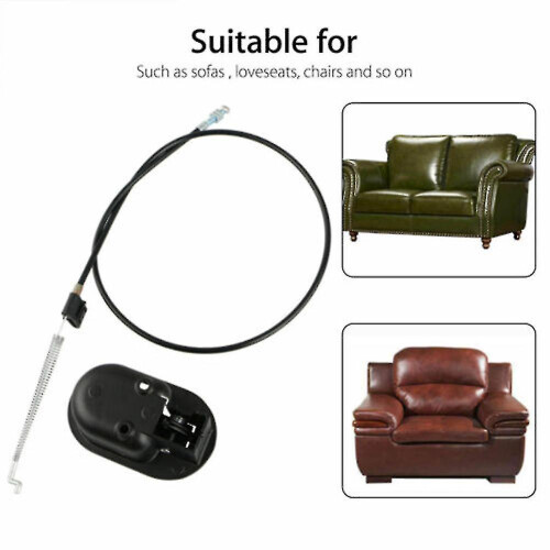 Metal Sofa Recliner Release Handle Pressure Bar Pull Cable Chair Switch Wire 2