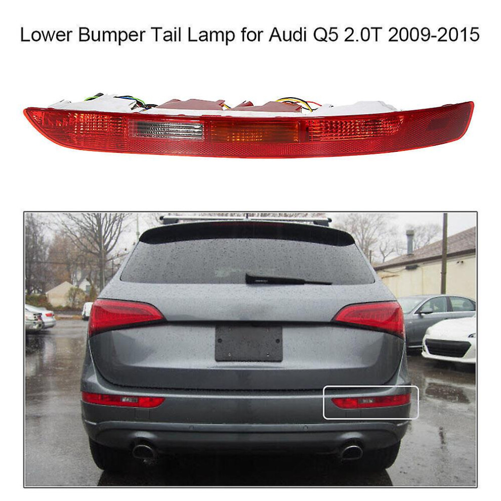 Rear Right Side/Rear Left Side Tail Lower Bumper Tail Lamp For Q5 2.0T 2009-2015 Light 9033322576732