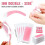 (100pcs) Eyebrows Wax Strips Face Eyebrow Shaper Wax Strips Cold Waxing Strip For Eyebrow 3
