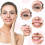 (100pcs) Eyebrows Wax Strips Face Eyebrow Shaper Wax Strips Cold Waxing Strip For Eyebrow 4