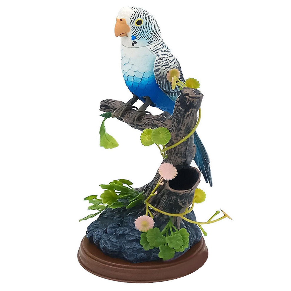 (517G) Talking Parrot Toy,moving Beak And Tail