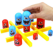 2 Players Toys Intellectual Gobble Board Game Three In A Row Children Toy Kids Birthday Gifts
