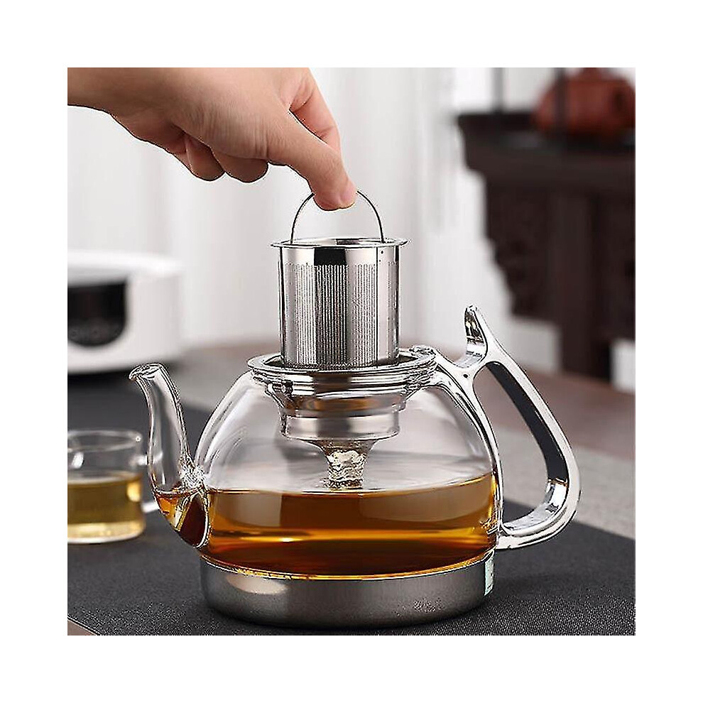 Coffee tea sets induction cooker heat resistant glass teapot multifunctional filter pot 1000ml pot