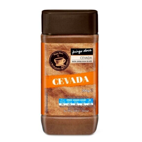 Roasted Ground Barley Soluble Coffee Substitute Cevada Caffeine 200g