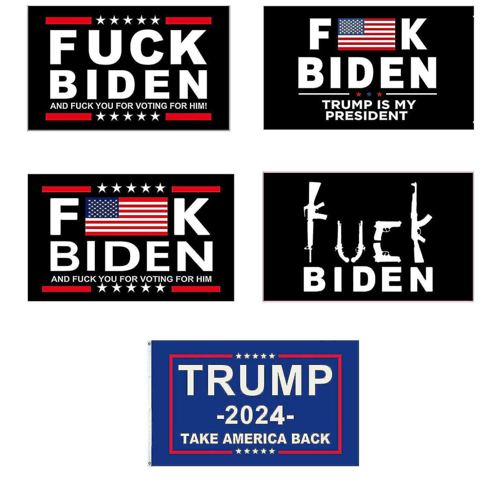 (Black, A) Best Discount Trump Flag Fjb Joe Biden Flag Vote Trump 2024 For President Flag