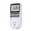 Pack Of 2 Digital Plug-in Timer Socket Lcd Display 10 Programmable Switching Programs 24 Hours 1