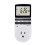 Pack Of 2 Digital Plug-in Timer Socket Lcd Display 10 Programmable Switching Programs 24 Hours 3