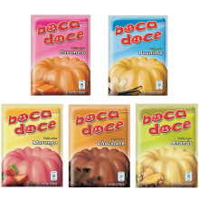 5 x Instant Pudding Portuguese BOCA DOCE Portugal 5 Delicious Flavors 5 x 22g