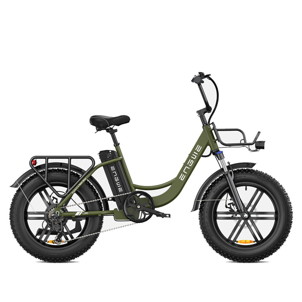 [uk ] Engwe L20 13ah 250w 20*40 Fat Tire Electric Bike 66-140km  Range E Bike For Mountain field -arrival Notice