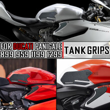 Fit For Ducati Panigale 899 959 1199 1299 Fuel Tank Pad Tank Grips Side Pad Traction Pad Decal Anti Slip Stickers Tank Protector
