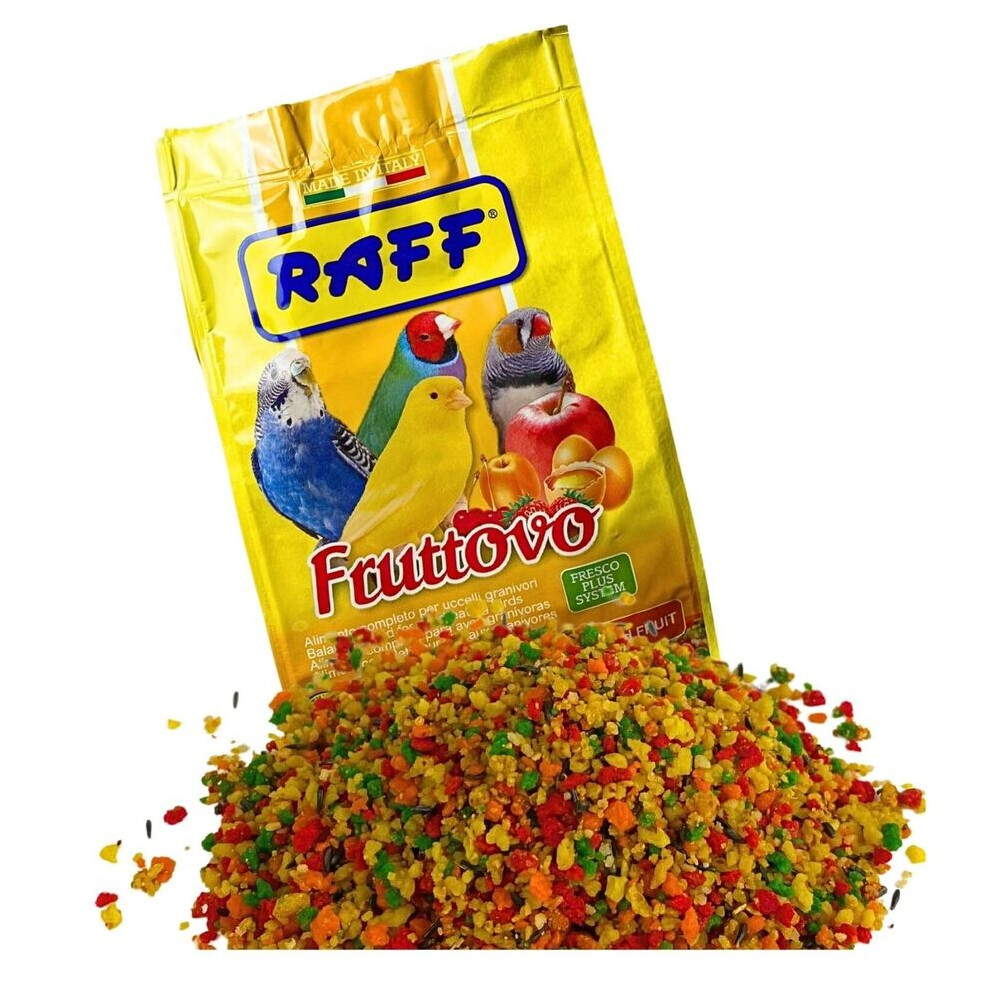 Raff Fruttovo with Fruit and Egg 400g - Natural Bird Food for Birds