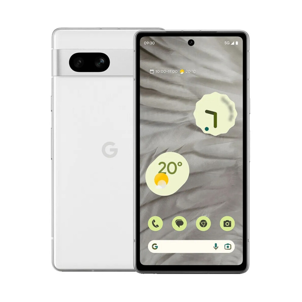 (White) Google Pixel 7A 5G Single SIM Smartphone | 128GB | 8GB RAM