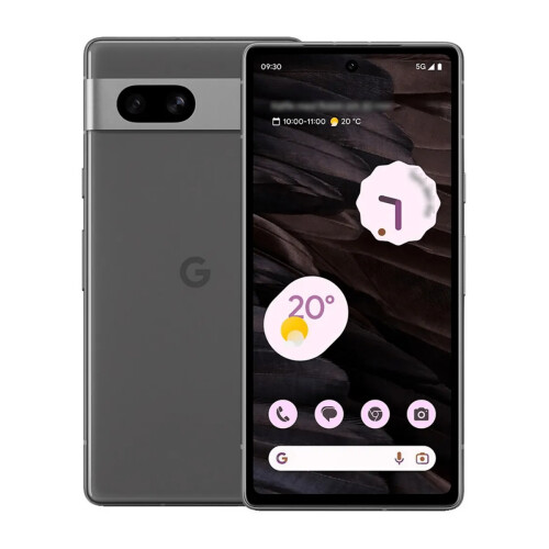 Refurbished Google (Black) Google Pixel 7A 5G Single SIM Smartphone | 128GB | 8GB RAM