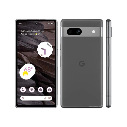 Refurbished Google (Black) Google Pixel 7A 5G Single SIM Smartphone | 128GB | 8GB RAM 2