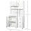 Homcom HOMCOM Freestanding Kitchen Cupboard Storage Unit  Drawers Handles Shelf 2