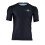 (Small ) PLAYWELL BLACK NO GI SHORT SLEEVE RASH GUARD 3