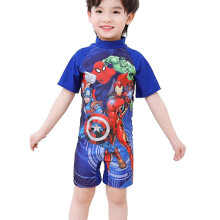 (The Avengers, 6-8 Years) Kids Boys Superhero Swimming Costume Surfing Suit One Piece Swimwear Summer Swimsuit Beachwear