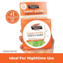 Palmer's Cocoa Butter Formula Tummy Butter Balm for Stretch Marks and Pregnancy Skin Care, 4.4