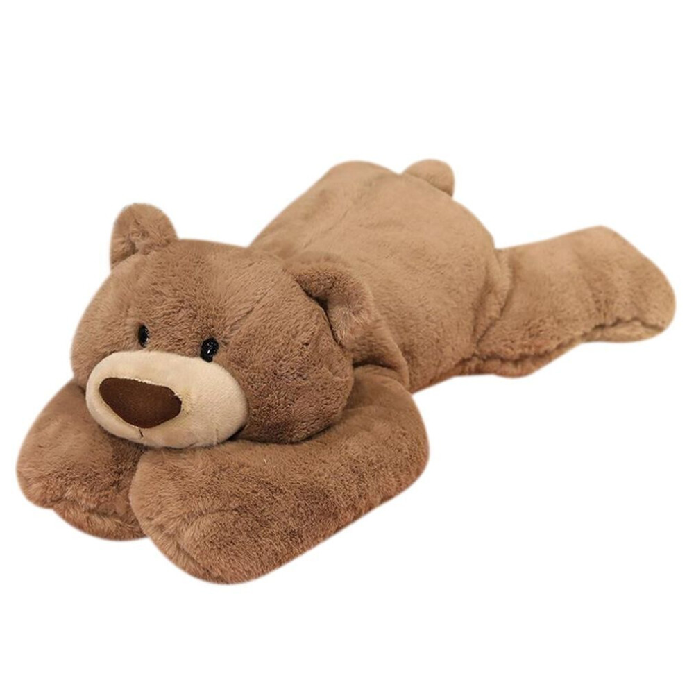 (02) Stuffed Animal Toy Weighted Stuffed Animals Cute Brown Bear Weighted Bear