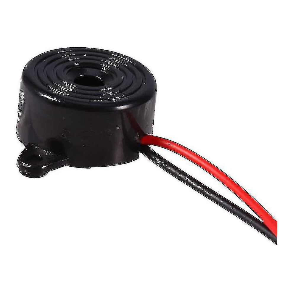 Buzzer 12v Electronic 85~95db, 3-24v Active Piezo Buzzer Tone Continuous Buzzer Alarm Sound 100mm Length Buzzer (1pc) High Quality