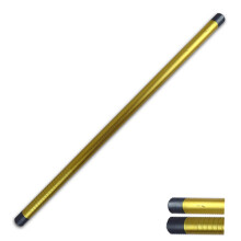 HEAVY SOLID ALUMINIUM ESCRIMA STICK - 26" - GOLD