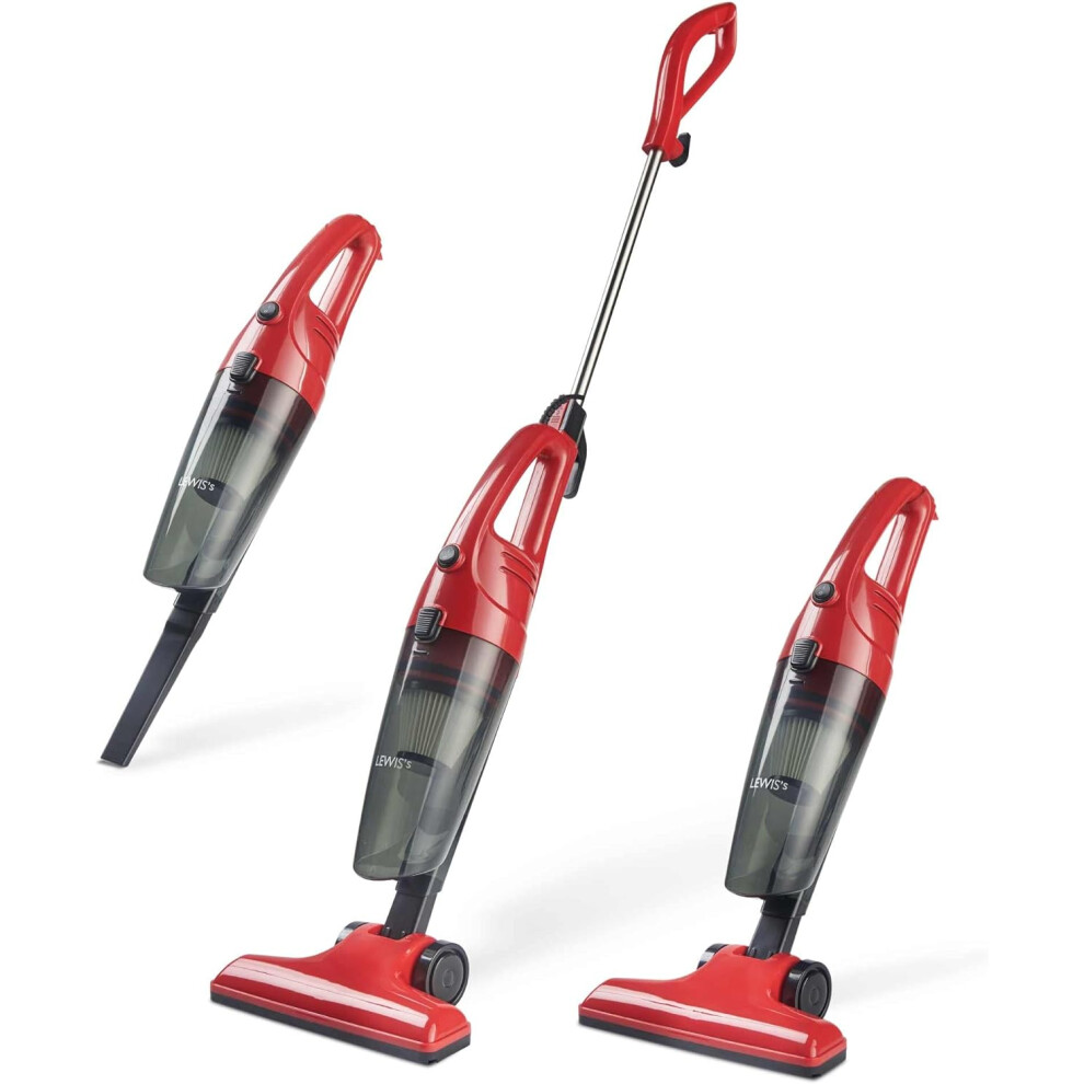 600W 2-in-1 Upright Stick/Handheld Corded  Cleaner - Bagless , Corded Vacuum Cleaner, Handheld Vacuum, Lightweight, Upright Vacuums, Carpet Cleaner