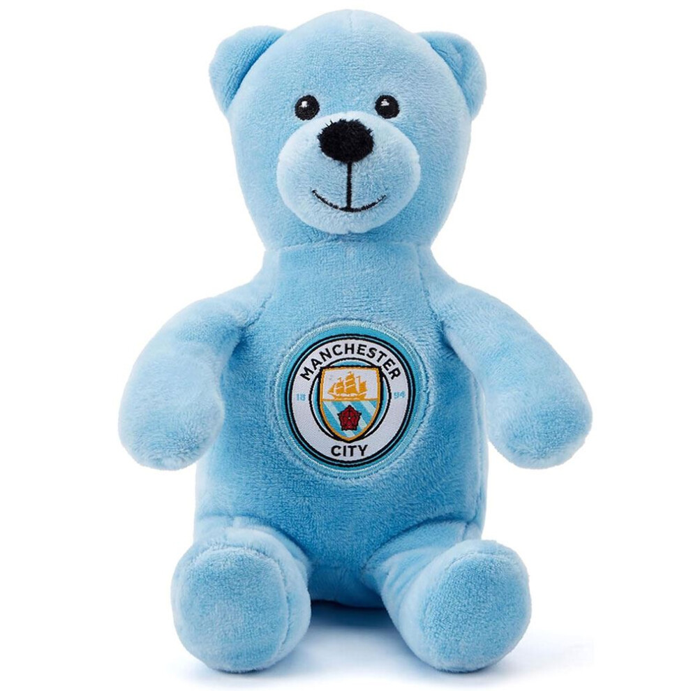 Team  Kids Football Licensed Beanie Bear 15 Cm - Man City Fc - Image 4