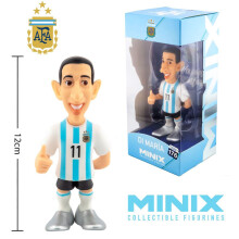 Figurinha - MINIX - Angel Di Maria N17 - PVC - 12 cm - Entregue em caixa colecionável