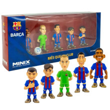 FC Barcelona MINIX Figures 5 Player Team Pack