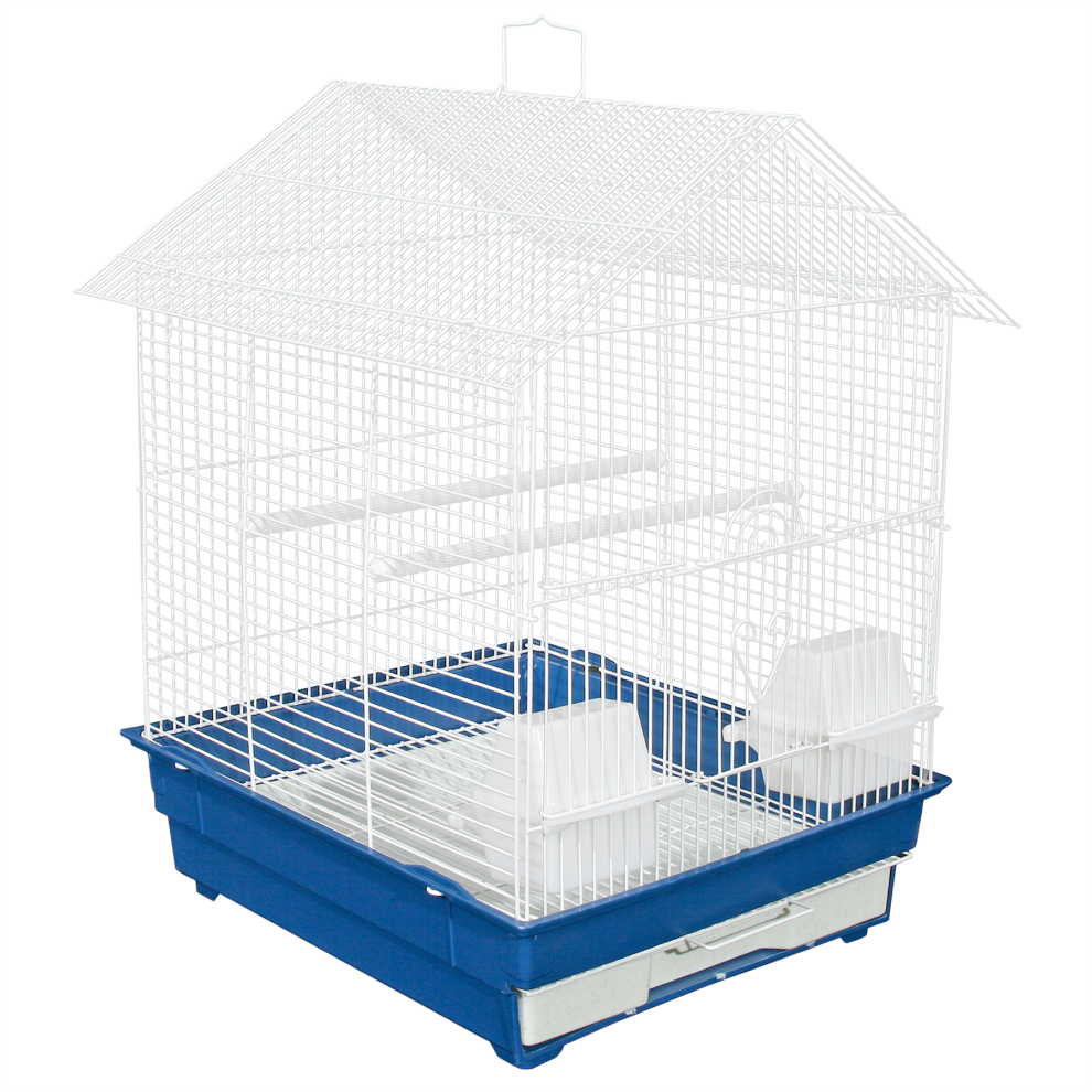 KCT Lima Plus Exotic Portable Bird Cage Small - Blue