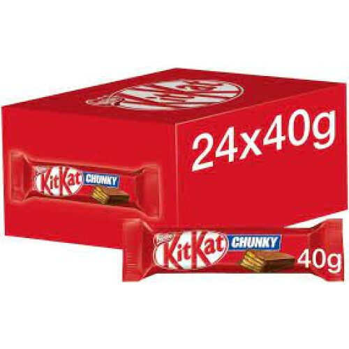 Kitkat Chunky Milk Chocolate (40g X 24 Pcs)