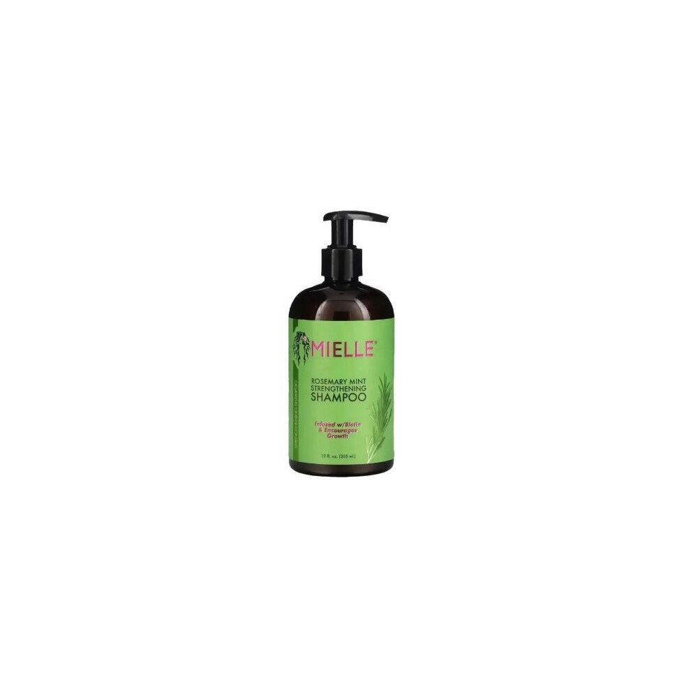Mielle Rosemary Mint Hair Oil Strengthening Shampoo Deep Cleaning Nourishing Care Hair Growth Shampoo 255 ml