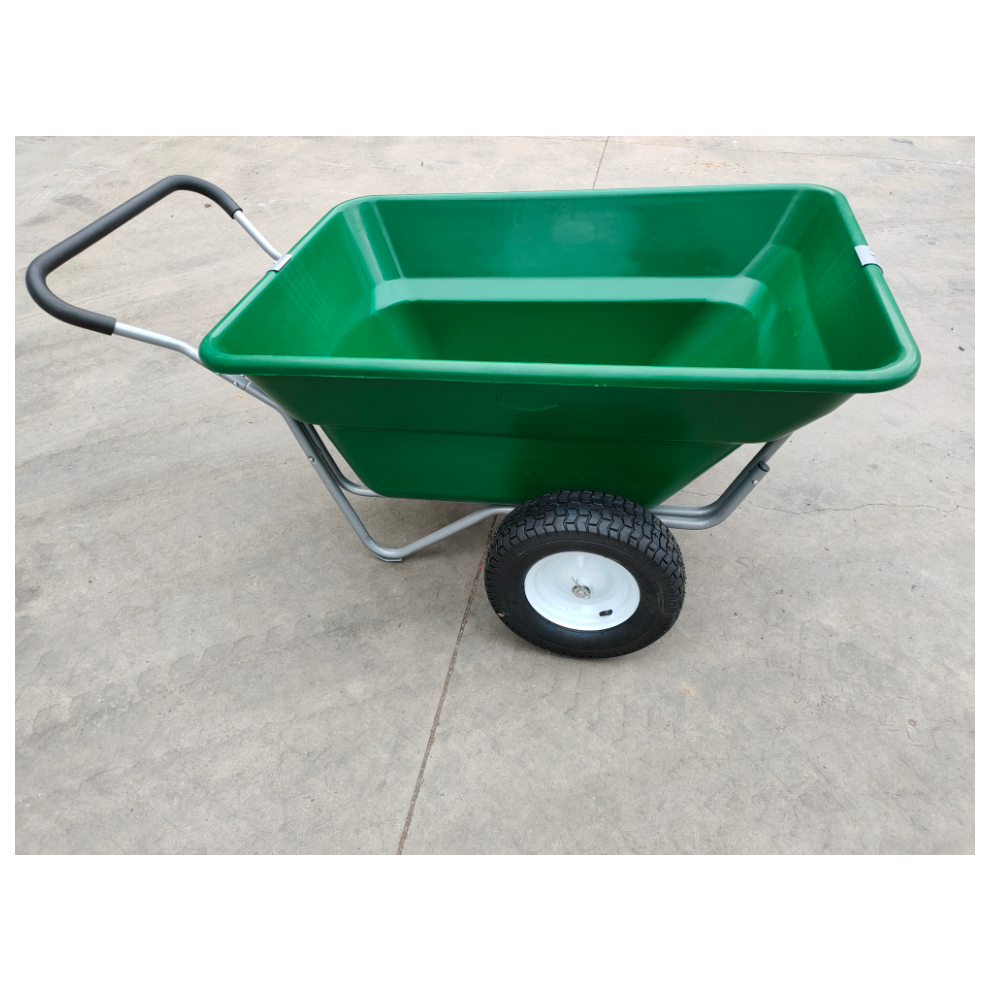 Bristol Tool Company Large Green Wheelbarrow - 300 Ltr / 250kg