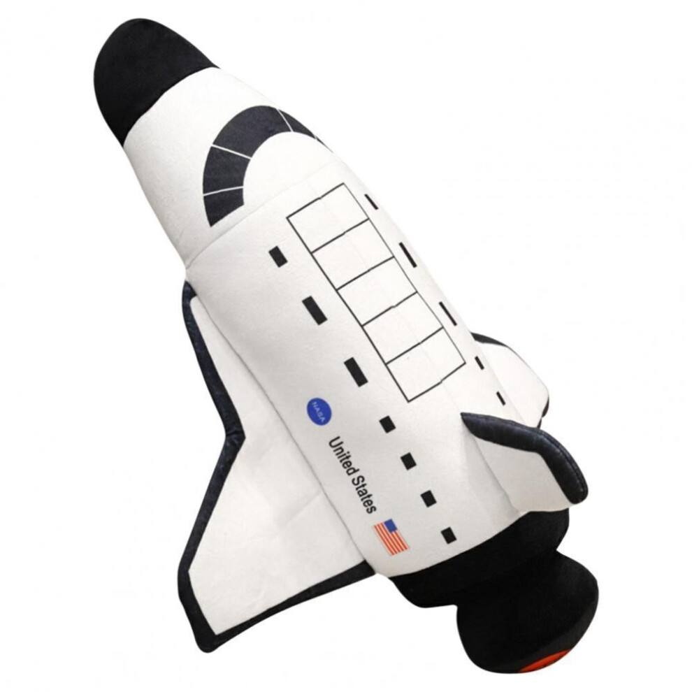 (40cm--Rocket Style) New Plush Astronaut Spaceship Toy Stuffed Soft Doll Cartoon Pillow Kids Toys